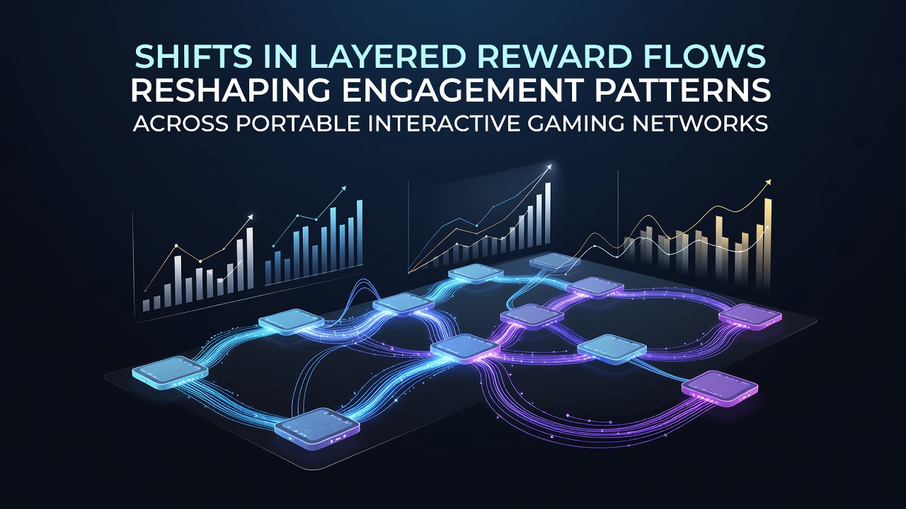 Mobile gaming interface showing layered reward tiers and player progression maps on portable devices